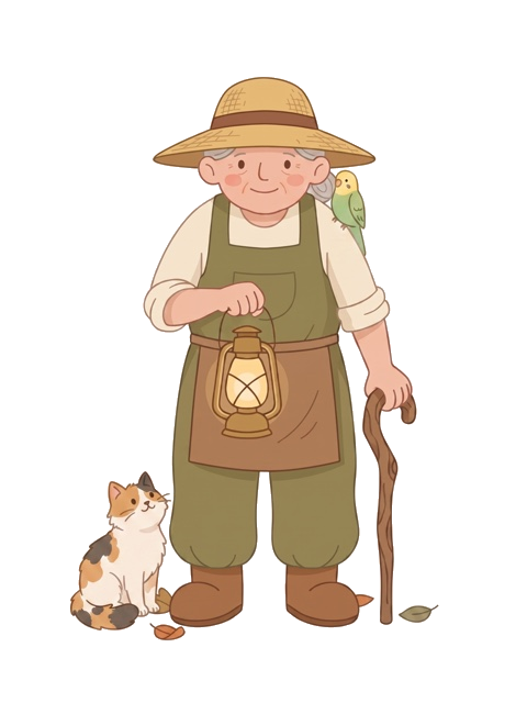 Janet, the groundskeeper of the meadow